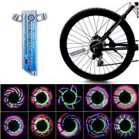 Светодиодная подсветка колеса велосипеда, 32 узора