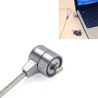 Замок для ноутбука с ключом, трос цепь