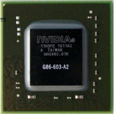 Чип NVIDIA G86-603-A2, чипсет с шарами BGA