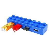4-портовый USB-хаб Лего кубики