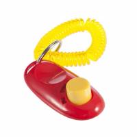 Кликер с кнопкой и браслетом для дрессировки собак