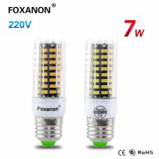 Светодиодная лампа LED E27 smd 5733, Foxacon 80 диодов 7 Ватт