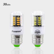 Светодиодная лампа LED E27 smd 5733, Foxacon 30 диода 3 Ватт