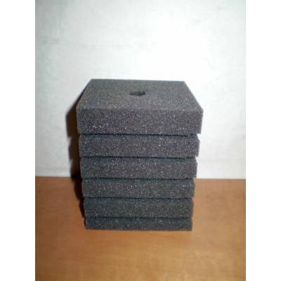 Фільтр-губка сіра дрібнопориста квадратна 8х8х10 см