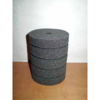 Фільтр-губка сіра дрібнопориста кругла d8х10 см