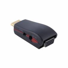 HDMI в VGA конвертер c дополнительным питанием и звуком