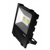 EUROELECTRIC LED COB Прожектор чёрный с радиатором 100W 6500K modern