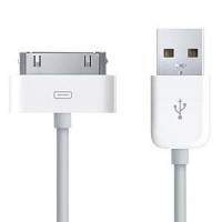 USB дата кабель для Iphone 2g 3g 4 4s, Ipod, белый