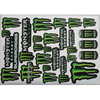 Наклейки на велосипед Monster N-691