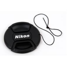 Крышка Nikon диаметр 49мм, с шнурком, на объектив