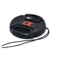 Кришка Sony Alpha діаметр 55мм, шнур, на об'єктив