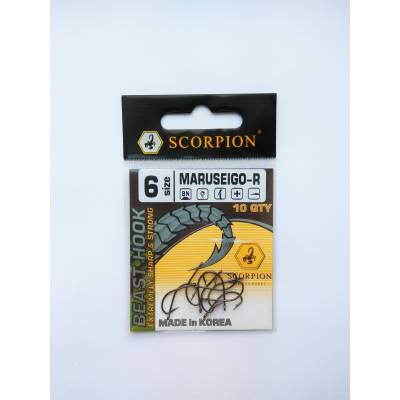 Крючок Scorpion MARUSEIGO-R №6