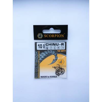 Крючок Scorpion CHINU-R №10