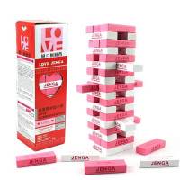 Настільна гра LOVE JENGA, вежа, романтична Дженга, джегно, JENGA