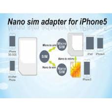 Nano-sim адаптер для iPhone 5