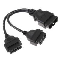OBD2 на 2 OBD2 сплиттер, разветвитель, 0.35м