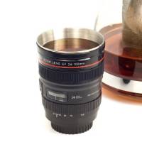 Чашка термос объектив Canon 24-105mm кружка бленда