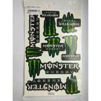 Наклейки на велосипед Monster Energy