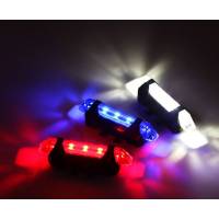 Габаритные огни Rapid X зарядка от USB, красные
