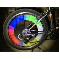Светоотражатели на спицы велосипеда, цвета