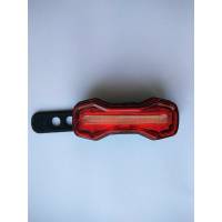 Мигалка DMFL-526 COB, зарядка від USB, червоний