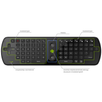 Measy Air mouse RC11 русская клавиатура, пульт к смарт ТВ