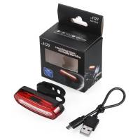 Габаритний вогонь AQY-096 IPX4, зарядка від USB, червоно-білий