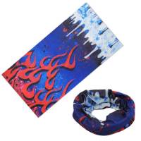 Бафф бандана-трансформер, шарф з мікрофібри, вогонь і лід