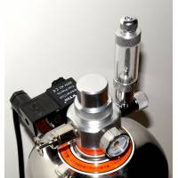 DIY СО2 генератор на стальном баллоне 4л с ЭМК