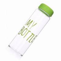Пляшка My Bottle 500мл пластик прозора з дозатором