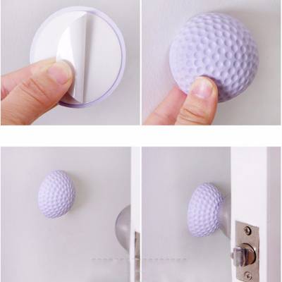 Захист дверних ручок і стін від ушкоджень "М'яч для гольфу"