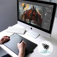 Графический планшет ПРО с пером HUION New 1060 Plus 8192 суперкомплект