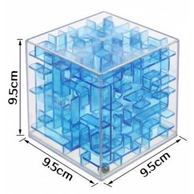 Лабиринт куб 3D 9,5х9,5х9,5см