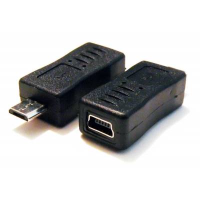 Переходник Mini USB (мама) на Micro USB (папа)
