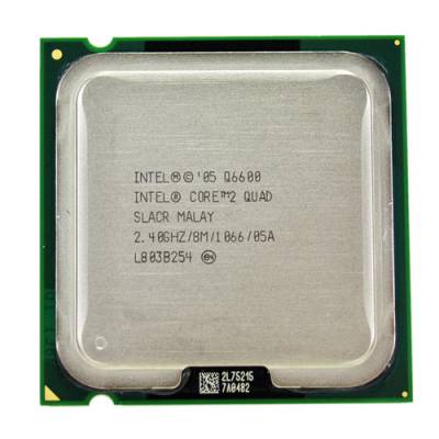 Процесор Intel Core 2 Quad Q6600, 4 ядра 2.4 ГГц, LGA 775