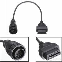Переходник с OBD2 16pin мама на Porsche 19pin папа