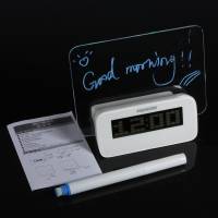 Часы - будильник с доской для сообщений