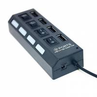 Хаб usb 2.0 на четыре порта с подсветкой