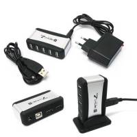USB 2.0 хаб hub на 7 портов + Блок питания